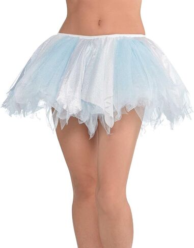 Spotty Multicoloured Tutu Skirt Women - Clown Pride Costume Tutu Polka Dots - Size 4 6 8 10 Adult in Saudi Arabia