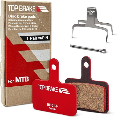 TOP BRAKE Disc Bike Brake Pads for Shimano Deore BR-M515/525/375/M575/M515 T615 T675 M505 TRP Hylex, HY/RD, Spyre SLC, Hywire, Slate X2, Dash Sport, Tektro Dash Sport,Orion SL HD-M740, M730, M725 in Kuwait