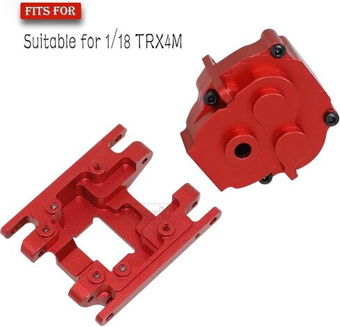 ترقيات لـ 1/18 TRX4M ، العوامل التفاضلية لعلبة التروس من الألومنيوم ، حالة نقل علبة التروس المئوية. in Kuwait
