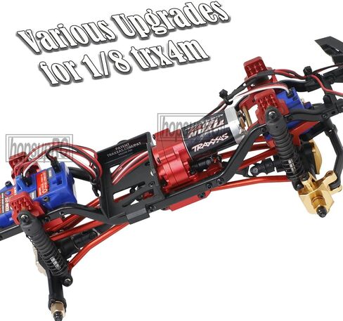 ترقيات لـ 1/18 TRX4M ، العوامل التفاضلية لعلبة التروس من الألومنيوم ، حالة نقل علبة التروس المئوية. in Kuwait