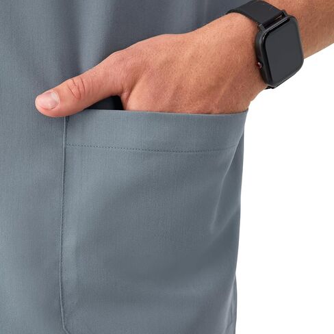 Hanes Healthcare Top, Moisture-Wicking Stretch Scrub Shirts for Men, Odor Control in Saudi Arabia