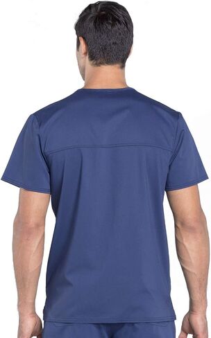 Cherokee V- Neck Men's Scrubs Top with Pockets WW670 in Saudi Arabia