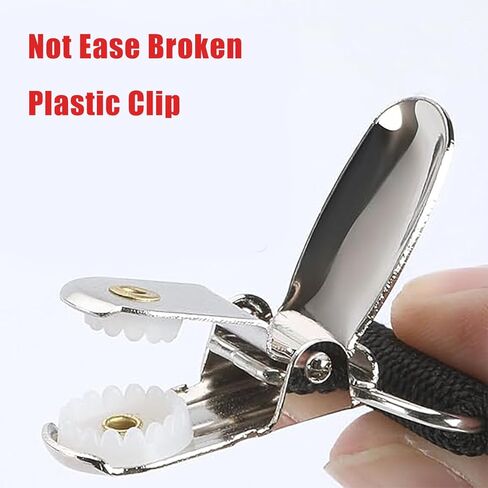 Professional Shirt Stays for Men - Military-Grade Adjustable Elastic Garters with Non-Slip Steel Clips | All-Day Shirt Tuck Solution for Police, Uniforms & Formal Wear in Kuwait