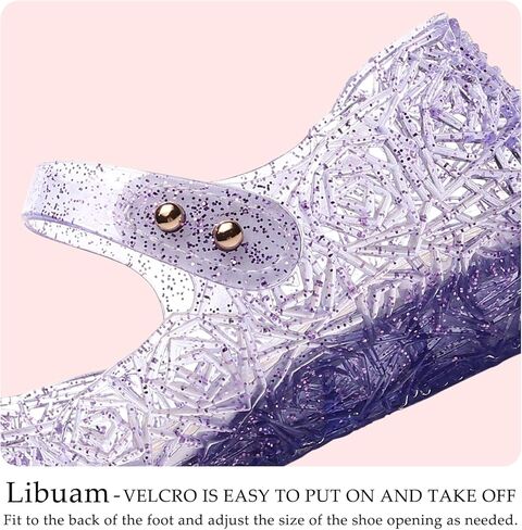 صندل الهلام للبنات أحذية أميرة الأحلام على غرار الفتيات - أحذية أميرة صيف جديدة غير قابلة للانزلاق in Kuwait