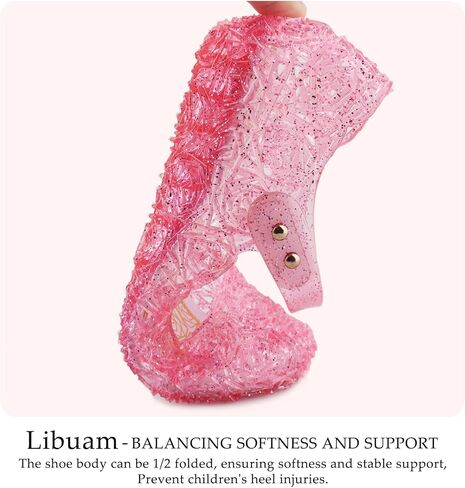 صندل الهلام للبنات أحذية أميرة الأحلام على غرار الفتيات - أحذية أميرة صيف جديدة غير قابلة للانزلاق in Kuwait