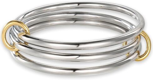 Gold/Silver Bangles Bracelets For Women, 14k Gold Plated Rhinestone Multi Layer Stackable Tennis Bracelet Set, Trendy Dainty Non Tarnish Jewelry Gift for Women in Kuwait