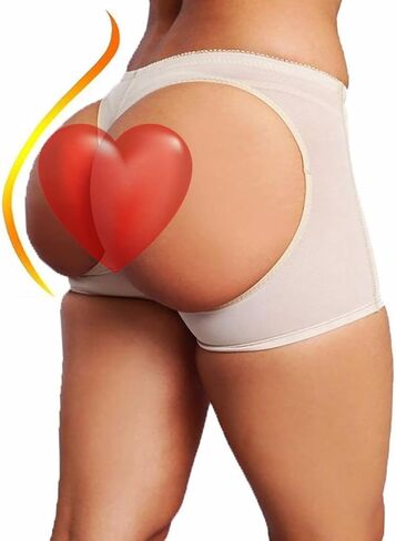 FUT Women's Butt Lifter Lace Boy Shorts Body Shaper Enhancer Panties in Saudi Arabia