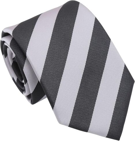 DQT Classic Stripe Tie و Pocket Square مجموعة للرجال in Kuwait