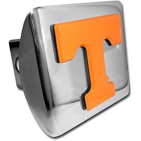 AMG Tennessee Orange Metal T Emblem Chrome Metal Hitch Cover