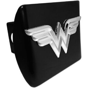 Wonder Woman Black All Metal Hitch Cover