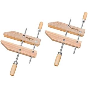 POWERTEC 71042 Wooden Handscrew Clamp, 10-Inch