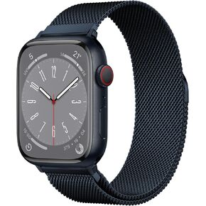 Original Stainless Steel Milanese Loop Compatible with Apple Watch Band 38mm 40mm 41mm 42mm 44mm 45mm 49mm, Magnetic Clasp Replacement Band for iwatch Series Ultra/Ultra2, SE 9 8 7 6 5 4 3 2 1, Women