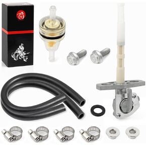 16950-KT0-831 8mm Gas Tank Fuel Valve Petcock Kit For Honda XR200R XR250R XR350R XR400R XR500R XR600R 16950-KCY-671