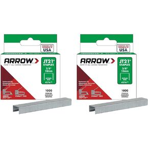 276 Genuine JT21/T27 3/8-Inch Staples, 1,000-Pack (Sеt оf Тwо)