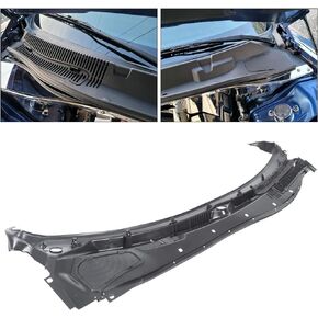 HECASA Windshield Wiper Cowl Compatible with 2008-2019 Dodge Challenger Replace for Part 5028757AG 5028757AH 5028757AG Outer Grille Panel Cover