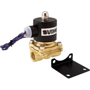 Vixen Air 1/2" NPT Air Ride Suspension High Flow Normally Closed Electric Air Valve (Solenoid) 210 PSI VXF2012