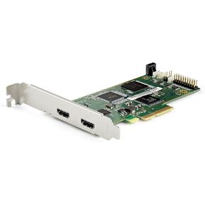 StarTech.com PCIe HDMI Capture Card - 4K 60Hz PCI Express HDMI 2.0 Capture Card w/HDR10 - PCIe x4 Video Capture Device for Desktop - Video Recorder/Adapter/Live Streaming - Supports H.264 (PEXHDCAP4K)