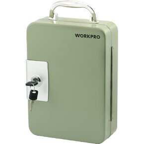 WORKPRO W082082 48 Key Steel Cabinet with Keyed Lock and Handle 10 In. x 7 In. x 3 In. (Single Pack)