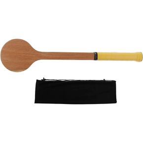 Tennis Pointer Mid Wooden Spoon,Reliable Tennis Pointer Spoon Wood Sweet Pointer Trainer Racket Swing Practice Training Aid with Storage Bag forTennis Trainer(Children's section-55cm)