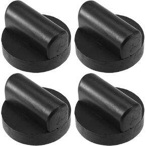 X AUTOHAUX 4 Pcs Rubber Jack Puck Jacking Lift Pad Jack Lift Point Pad Adapter for Audi TT RS R8 A6 Support Point Adapter Jacking Trolly Car Removal Repair Tool