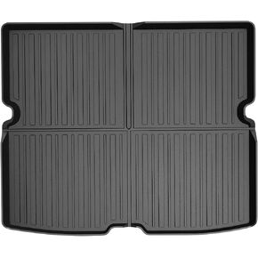 Powerty Cargo Mat Custom Fit for Mitsubishi Outlander 2022-2024 Accessories Cargo Liner Behind 2nd Row Rear Trunk Mat (Not for PHEV or Sport Models)