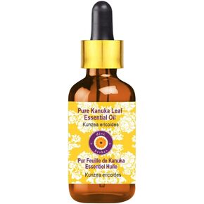 Deve Herbes Pure Kanuka Leaf Essential Oil (Kunzea ericoides) Steam Distilled with Glass Dropper 5ml (0.16 oz) in Saudi Arabia