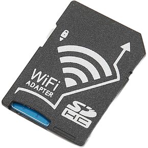 WiFi SD Adapter, TF to SD Card WiFi Adapter Support Wireless Transmission, Connect Up to 3 Devices, Memory Card Readers for Camera Photo Wireless to Phone Tablet,
