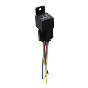 uxcell JD-1914 5 Pin DC 12V 40A Universal Car Vehicle Motor Fuse Relay Switch Power with Harness