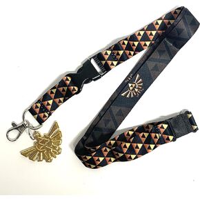 Nintendo Legend of Zelda Hyrule Crest Double Sided Lanyard