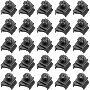 20 Pcs Front Fender Bumper Cover Clips, Fender Liner Retaining Clip with Pin, Nylon Retainer Clip Fasteners Kit for Car, Compatible with OEM 47749-58010 53879-58010