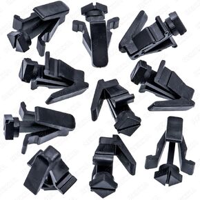 Rexka 15pcs Grille Clip Bumper Cover Retainer Fastener Compatible with Nissan Infiniti 76882-0M060 Titan 240SX Altima Cube Frontier Krom SL Murano NV Pathfinder Xterra FX35 FX45 G35 M35 M45 Q45