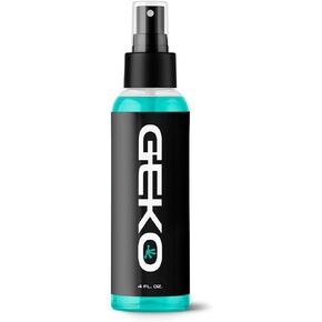 Geko 2-in-1 Grip Restore and Cleaner - Improve Grip, Traction, Speed, and Consistency on the field, court or course - Lifts dirt and eradicates oil on grippy surfaces - 4 FL OZ