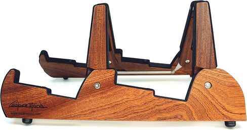 Pro-Tandem Sapele Dual Instrument Stand in Saudi Arabia