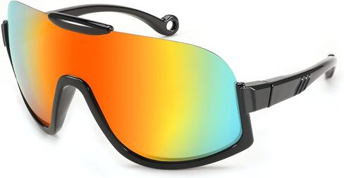 FEISEDY Sunglasses Men Women Oversized Fashion Sports Baseball Fishing Skiing Running Golf Adults Teens Half Frame B0012 in Saudi Arabia