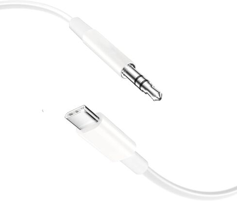 [Apple MFi Certified] iPhone 15 Aux Cord for Car,3.3FT Type C to 3.5 mm Headphone Aux Audio Adapter Dongle Cable Cord Car Stereo Compatible with iPhone 15 Plus/15 Pro Max,Samsung Galaxy S23+ S22 S21 in Saudi Arabia
