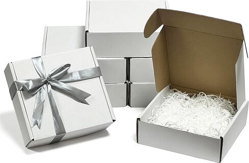 Shipping Boxes Set of 50, 4x4x2 Inches Kraft Small Corrugated Cardboard Box for Package,Premium Durable Mailer Boxes for Packing Small Business in Saudi Arabia