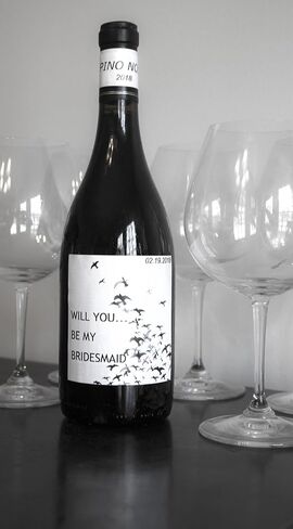 Wine Bottle Labels - 10 Sheets. 40 Bottle & Neck Labels - Make Your Own Custom Printable & Customized Wine Labels - Super Glossy & Waterproof Wine Label Stickers for Inkjet & Laser Printers in Kuwait