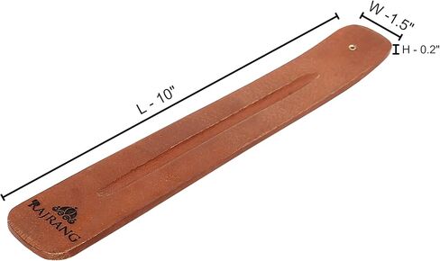 RAJRANG Wooden Incense Holder for Sticks Pack of 2-10 Inches Large Ash Catcher Bamboo Incense Holder Sticks Burner in Kuwait
