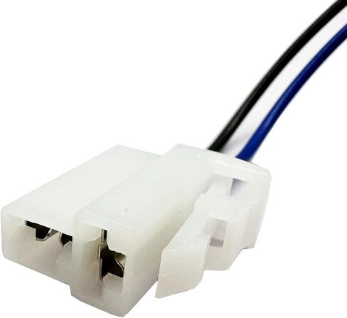 Universal Electric Cooling Fan 2 Terminal Pigtail Plug Wire Harness Connector in Saudi Arabia