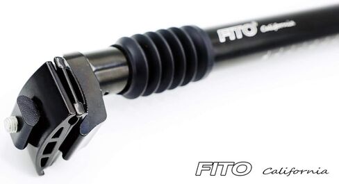 مقعد تعليق للدراجة مقاس 28.6 مم × 350 مم مع مشبك - أسود in Kuwait