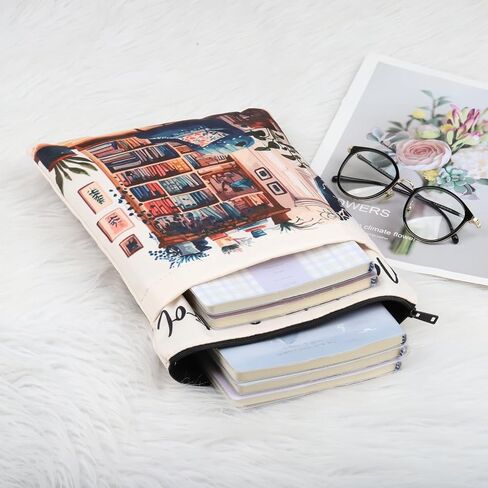 KEYCHIN Book Lover Reading Book Sleeve Bookworm Gifts No Shelf Control Book Covers for Bookaholic Book Nerd Book Protector Librarian Gifts (Shelf Control) in Saudi Arabia