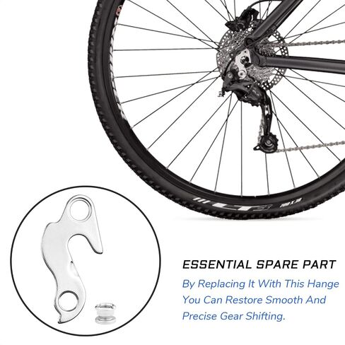 Derailleur Hanger for Trek Remedy, Liquid, Navigator, Gary Fisher - Replacement Hanger Part for Rear Derailleur - for Mountain Bikes, Road Bicycles, and MTBs in Saudi Arabia