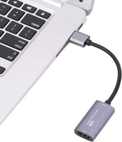 Video Capture Card, 4K HDMI to USB 3.0, 1080P 60FPS Video Capture Device for Gaming, Streaming, Compatible with Mac OS System Windows for PS4 PS5, Nintendo Switch, Xbox One in Kuwait