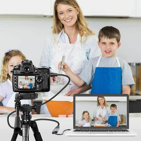 Video Capture Card, 4K HDMI to USB 3.0, 1080P 60FPS Video Capture Device for Gaming, Streaming, Compatible with Mac OS System Windows for PS4 PS5, Nintendo Switch, Xbox One in Kuwait