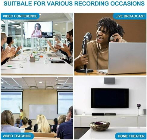 Video Capture Card, 4K HDMI to USB 3.0, 1080P 60FPS Video Capture Device for Gaming, Streaming, Compatible with Mac OS System Windows for PS4 PS5, Nintendo Switch, Xbox One in Kuwait