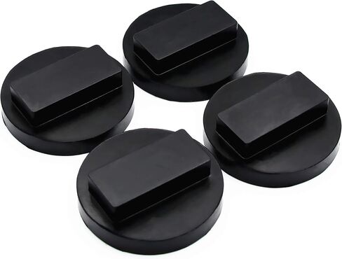 Jack Pad Universal for BMW and Mini Slotted Rubber Jack Pad Frame Rail Protector Square Polyurethane Jack Block (4 PCS) in Saudi Arabia