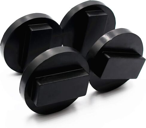 Jack Pad Universal for BMW and Mini Slotted Rubber Jack Pad Frame Rail Protector Square Polyurethane Jack Block (4 PCS) in Saudi Arabia
