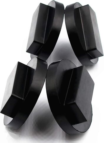 Jack Pad Universal for BMW and Mini Slotted Rubber Jack Pad Frame Rail Protector Square Polyurethane Jack Block (4 PCS) in Saudi Arabia
