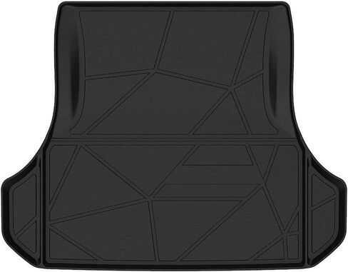 KUST Custom Fit Trunk Mat for 2011-2024 Dodge Charger & 2011-2024 Chrysler 300 Accessories Cargo Liner Rear All Weather Trunk Floor Mat TPO in Saudi Arabia