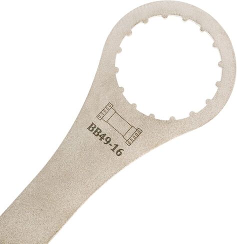 Bicycle Bearing Bottom Bracket Removal Tool Bike BB Wrench with Updated Grip Compatible with FSA Mega Evo, PF30,GUB BB386 BB and Other BB with 49MM Outside Diameter 16 Notches in Saudi Arabia